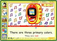 ABC mouse teaches colors