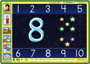ABC mouse teaches counting through games
