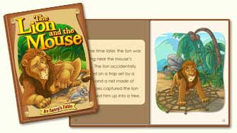 ABC mouse book: The Lion and the Mouse