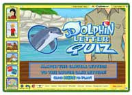 ABC mouse game: Dolphin Letter Quiz