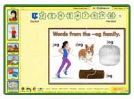ABC mouse puzzle: Words from the -og Family