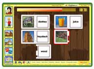 ABC mouse and word match up games
