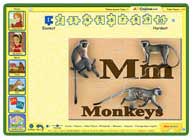 ABC mouse puzzle: M is for Monkeys
