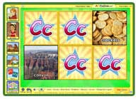 ABC mouse game: Letter C Matching Game