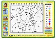Hamster Paint by Letters