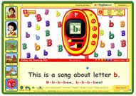 ABC mouse song: The Letter B