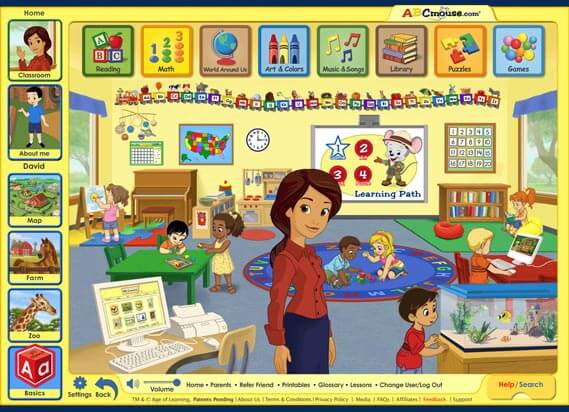 ABC mouse classroom