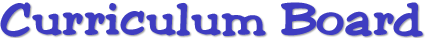 Curriculum Advisory Board