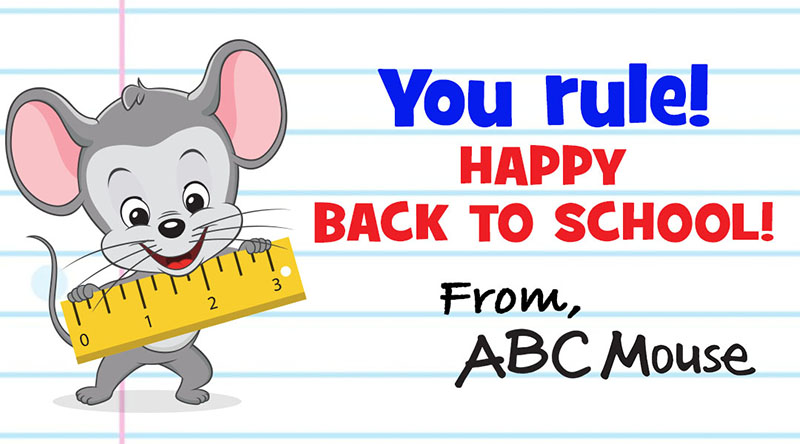 Happy Back To School! - Abc Mouse