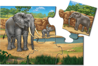 Play the Elephant Puzzle.